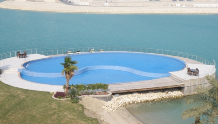 Sunset in Amwaj Island